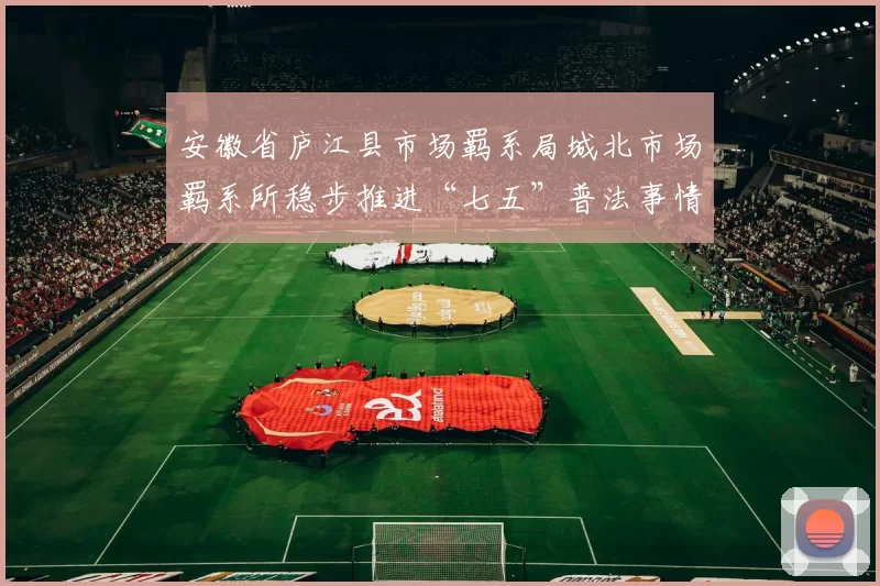 安徽省庐江县市场羁系局城北市场羁系所稳步推进“七五”普法事情